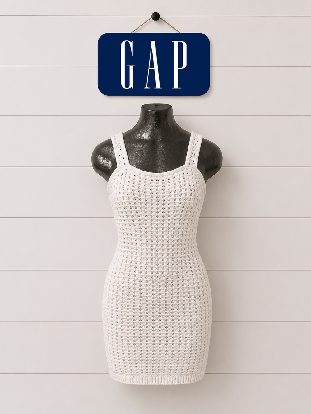 GAP - Off-White Knit Sweater Dress - Size S
